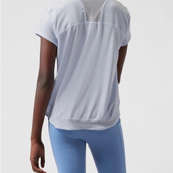 NWT Athleta Girl On The Move Mesh Tee - Picture 9 of 9